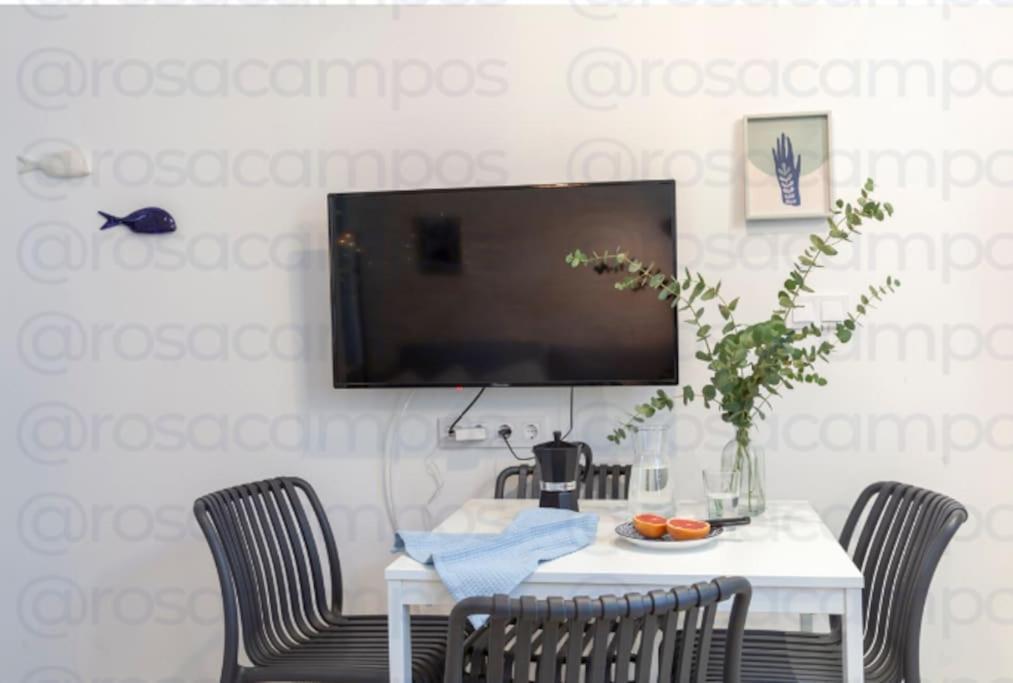 Al5 Seaside Bliss-Stylish Loft Steps From Malvarrosa Valencia Eksteriør bilde